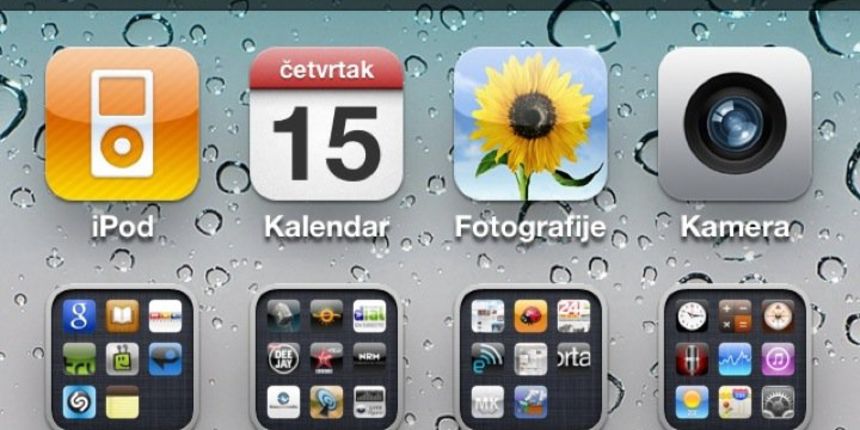 iPhone iOS 4.0.1 prikaz signala