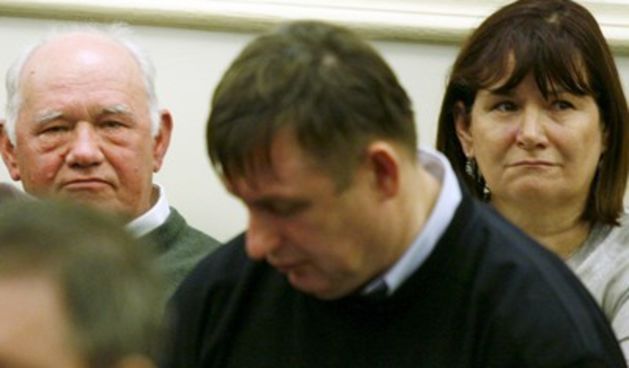 Otac i sestra pokojnog Ive Pukanića (Foto: Cropix arhiva)