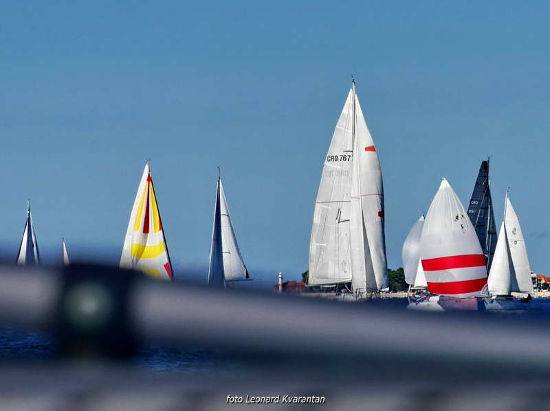 Zadarska Koka 2016. gledana s mora. Foto: Leonard Kvarantan Zadarska Koka 2016. gledana s mora. Foto: Leonard Kvarantan