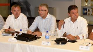 U SC Višnjik u dvorani Krešimir Ćosić održana 43. sjednica Predsjedništva Hrvatske demokratske zajednice.  Photo: Dino Stanin/PIXSELL