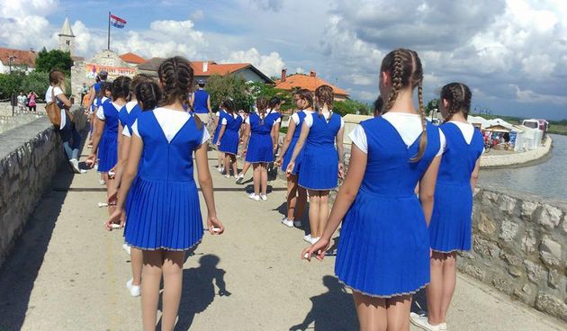 Mažoretkinje u Ninu