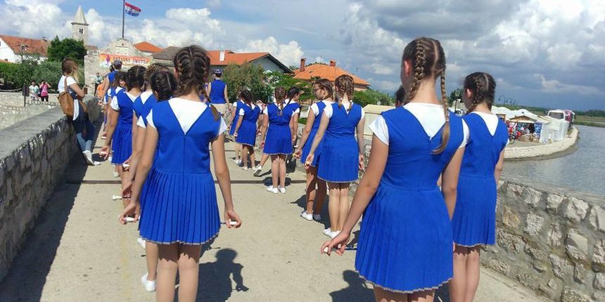 Mažoretkinje u Ninu Mažoretkinje u Ninu