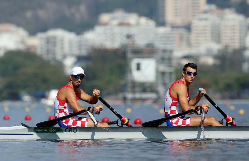 Olimpijske igre Rio 2016. Veslanje, polufinale dvojac na pariće, Valent i Martin Sinković. Photo: Igor Kralj/PIXSELL