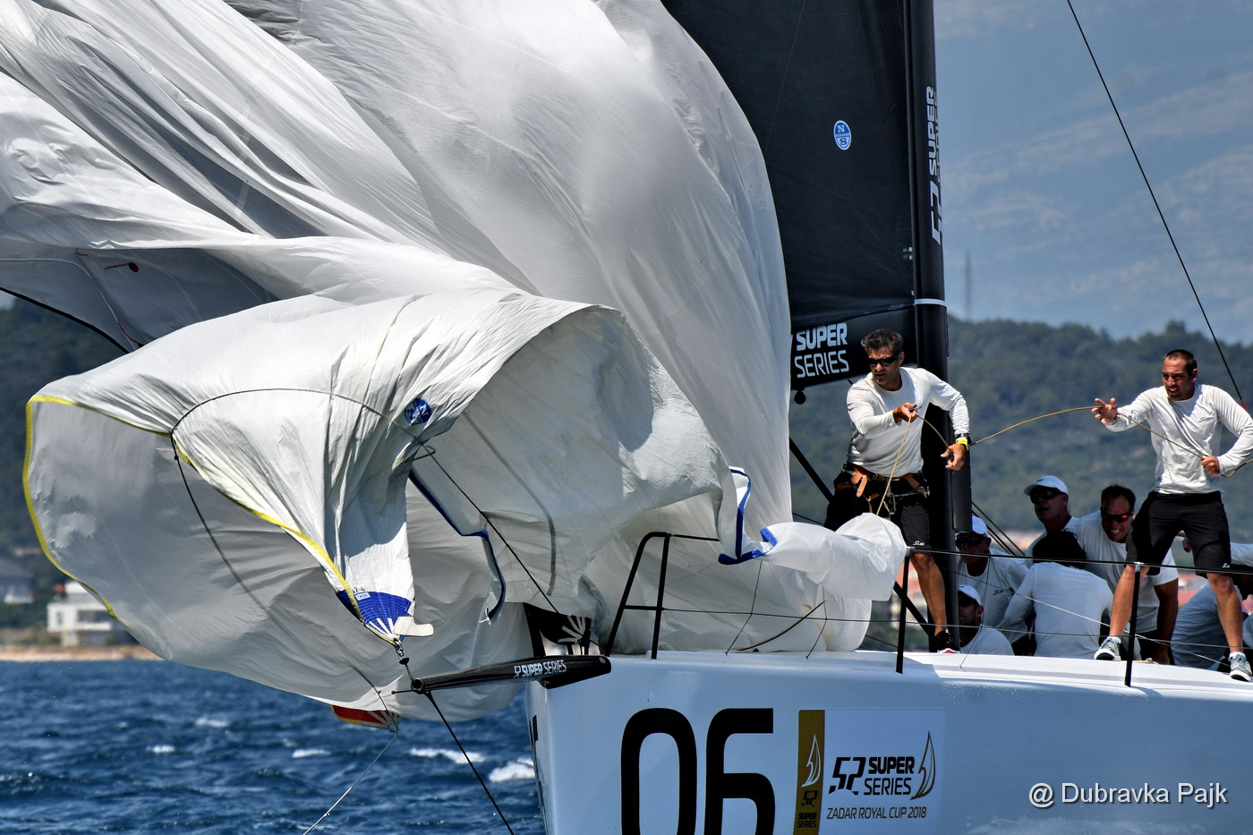 Prvi dan TP52 regate ispred zadarske rive Prvi dan TP52 regate ispred zadarske rive