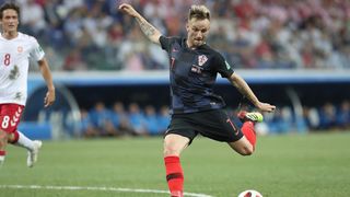 Niznji Novgorod, Rusija – Svjetsko nogometno prvenstvo 2018., osmina finala, Hrvatska – Danska 4-3 (1-1, 1-1).
