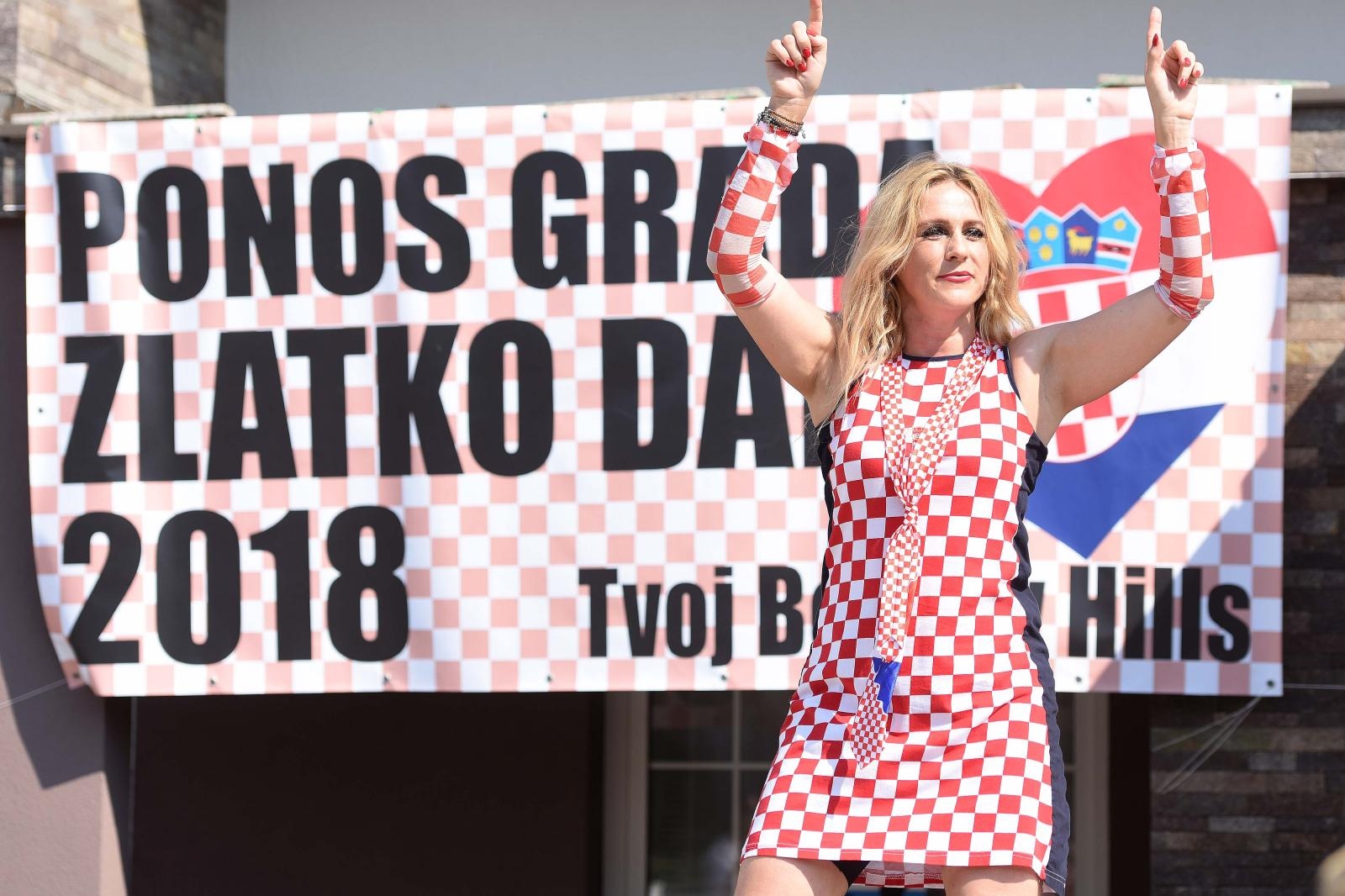 Doček Zlatka Dalića u Varaždinu