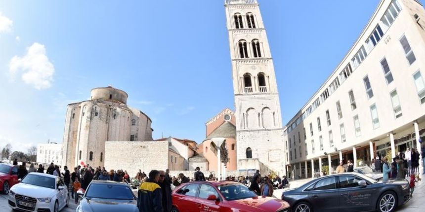 Audi Hrvatska organizirala je ekskluzivnu prezentaciju sportskih automobila Audi S i RS modela na Forumu. Photo: Dino Stanin/PIXSELL Audi Hrvatska organizirala je ekskluzivnu prezentaciju sportskih automobila Audi S i RS modela na Forumu. Photo: Dino Stanin/PIXSELL