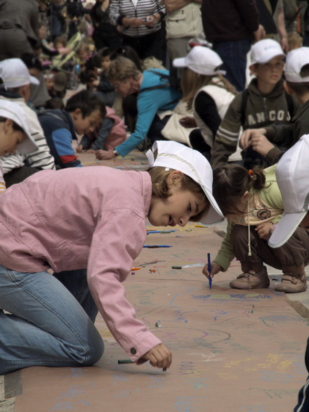 Eko dani 2009: Eko grafiti i Zagrlimo poluotok (Foto: Sasa Cuka)