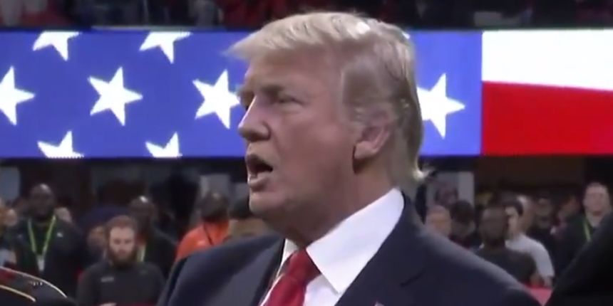 Donald  Trump, himna