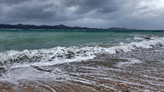 Olujno jugo u Zadru, nedjelja 6. prosinca 2020. godine