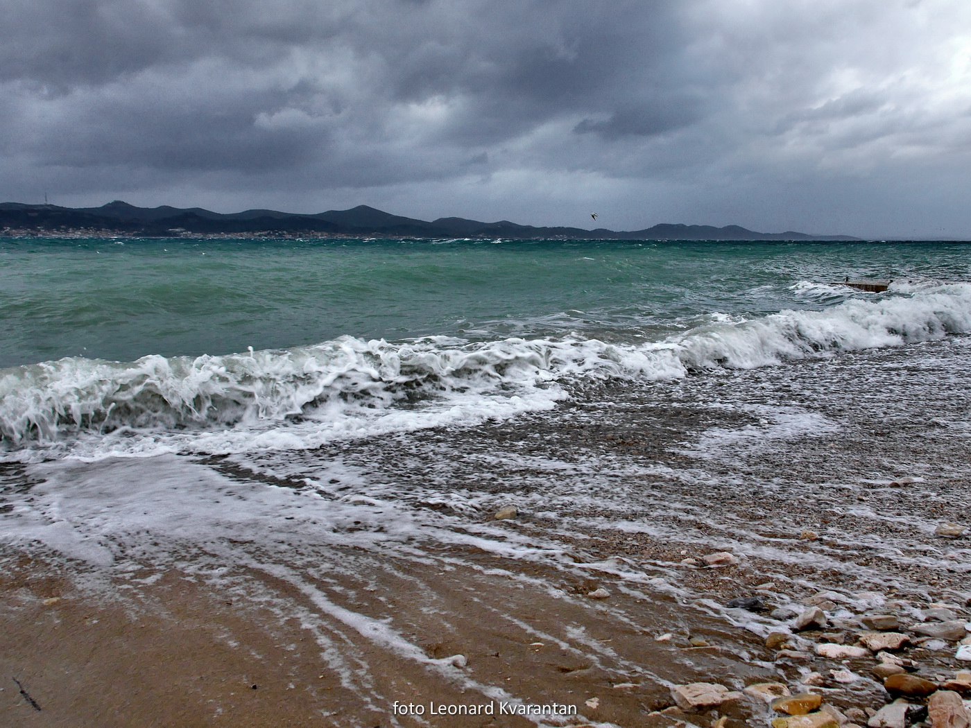 Olujno jugo u Zadru, nedjelja 6. prosinca 2020. godine