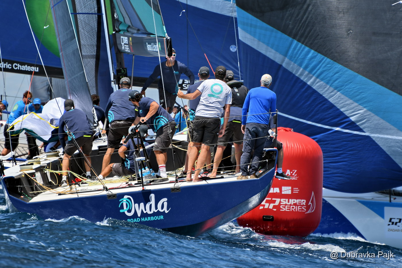 Prvi dan TP52 regate ispred zadarske rive Prvi dan TP52 regate ispred zadarske rive