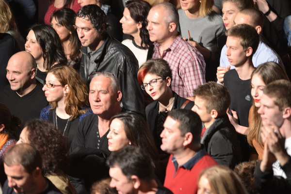 Parni valjak Unplugged u Arsenalu 26. veljače 2016. Foto: Iva Perinčić