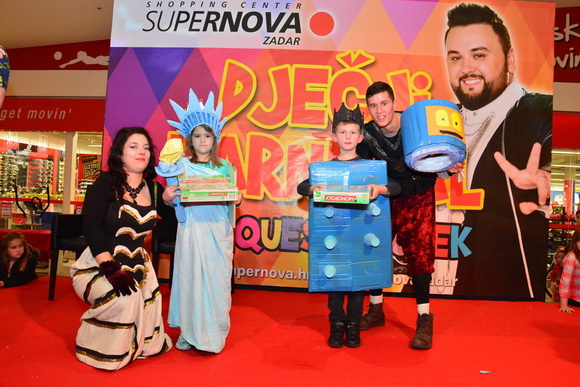 Superkarneval u Supernova centru uz Jacquesa Houdeka, Foto: Iva Perinčić