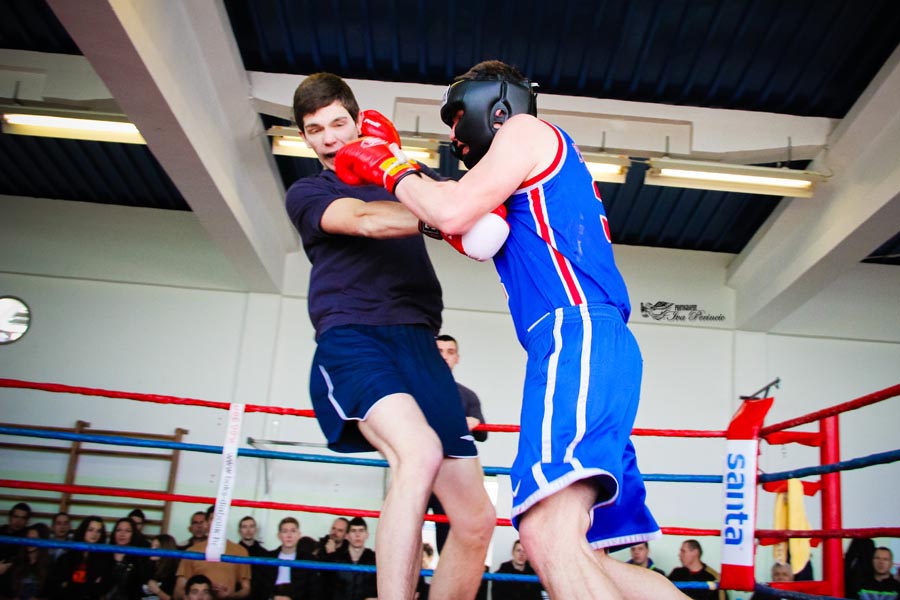 Dvorana BK Diabolik: Sparing zadarskih boksačkih klubova, foto: Iva Perinčić