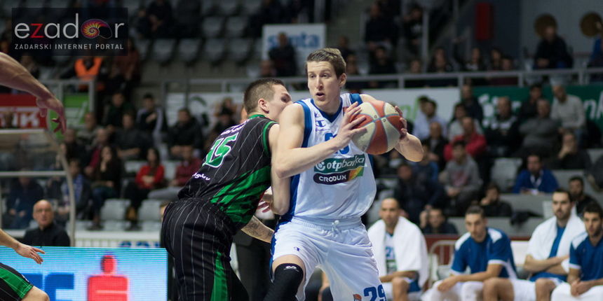 ABA liga, 11. kolo: KK Zadar – KK Petrol Olimpija 97-77. Luka Božić ABA liga, 11. kolo: KK Zadar – KK Petrol Olimpija 97-77. Luka Božić