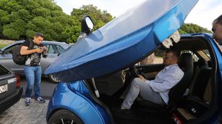 Pokraj Pozdrava Suncu u sklopu Nikola Tesla EV Rally-a predstavljeni su automobili na elektricni pogon. Photo: Filip Brala/PIXSELL Pokraj Pozdrava Suncu u sklopu Nikola Tesla EV Rally-a predstavljeni su automobili na elektricni pogon. Photo: Filip Brala/PIXSELL