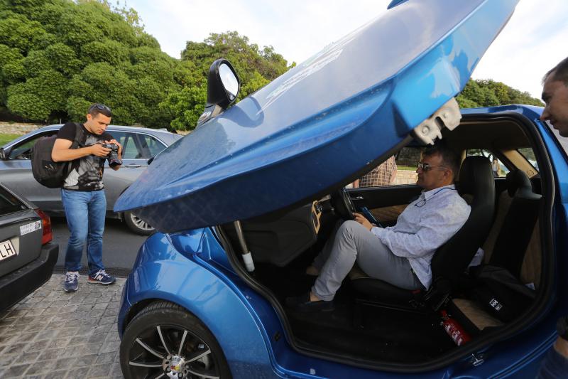 Pokraj Pozdrava Suncu u sklopu Nikola Tesla EV Rally-a predstavljeni su automobili na elektricni pogon. Photo: Filip Brala/PIXSELL Pokraj Pozdrava Suncu u sklopu Nikola Tesla EV Rally-a predstavljeni su automobili na elektricni pogon. Photo: Filip Brala/PIXSELL