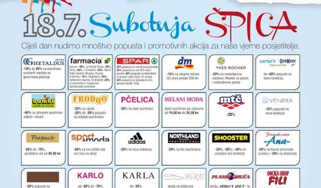 City Galleria: Subotnja špica uz popuste od kojih boli glava!