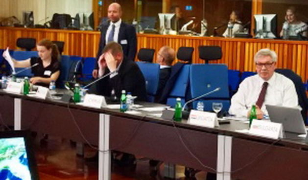 Kap. Goran Šarin u Lisabonu. Foto: mppi.hr