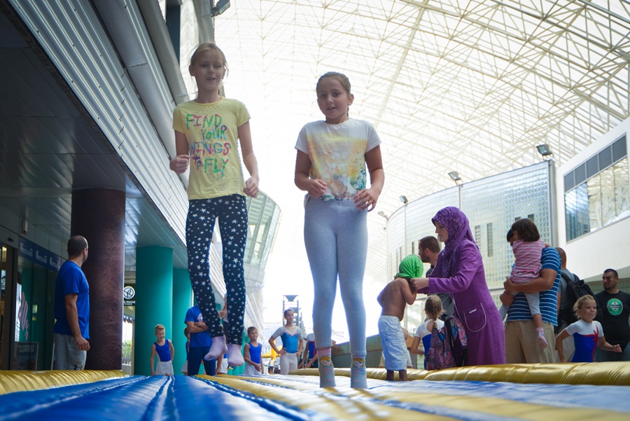 City Galleria: Predstavljanje Gimnastičarskog kluba “Salto”, Foto: Iva Perinčić City Galleria: Predstavljanje Gimnastičarskog kluba “Salto”, Foto: Iva Perinčić