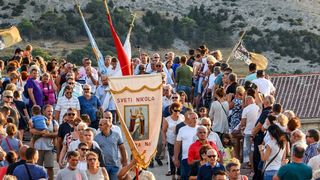 Proslava Velike Gospe u Pagu uz nastup klape Intrade Proslava Velike Gospe u Pagu uz nastup klape Intrade