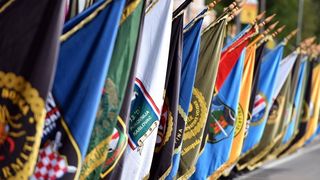 Knin: Generalna proba mimohoda uoči sutrašnje proslave 21. obljetnice VRA Oluja Knin: Generalna proba mimohoda uoči sutrašnje proslave 21. obljetnice VRA Oluja