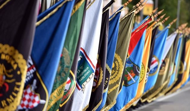 Knin: Generalna proba mimohoda uoči sutrašnje proslave 21. obljetnice VRA Oluja