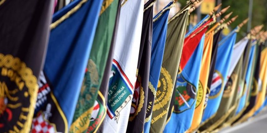 Knin: Generalna proba mimohoda uoči sutrašnje proslave 21. obljetnice VRA Oluja