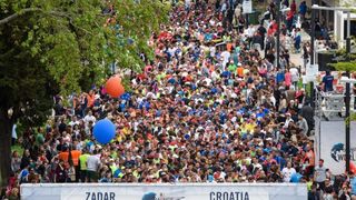 Zadar: Start najbrojnije svjetske utrke Wings For Life World Run, Photo: Dino Stanin/PIXSELL Zadar: Start najbrojnije svjetske utrke Wings For Life World Run, Photo: Dino Stanin/PIXSELL