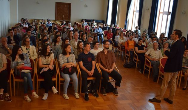 Miro Gavran, svečana dvorana, studenti