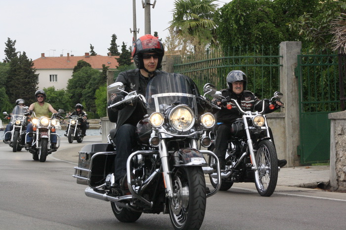 Povorka Harley Davidsona kroz Zadar 28. svibnja, Foto: Mladen Malik