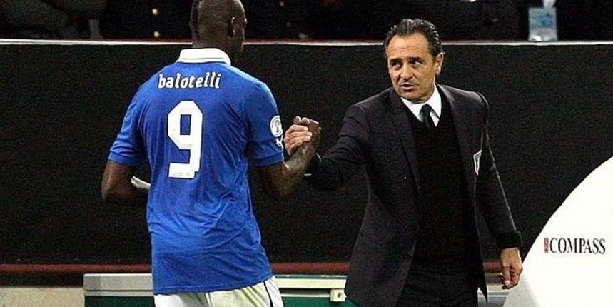 Mario Balotelli i Cesare Prandelli, foto: Gazzetta dello Sport Mario Balotelli i Cesare Prandelli, foto: Gazzetta dello Sport