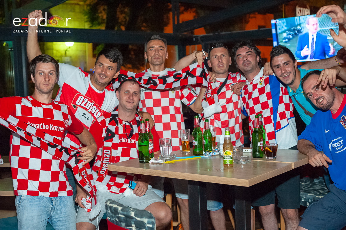 Zadar je gorio: Velika fešta nakon plasmana Vatrenih u finale Svjetskog prvenstva