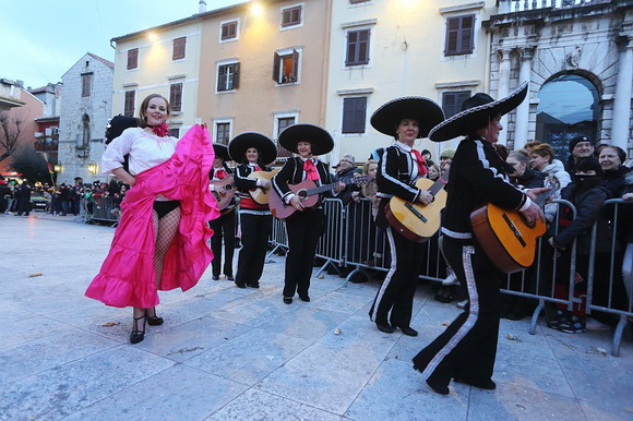 Zadarski karneval 2016. – najlipše maškare i maškarane skupine. Foto: Leo Banić