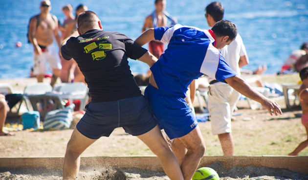 Nogometni turnir na pijesku Kolovara (foto:Saša Čuka)