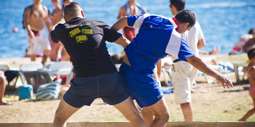 Nogometni turnir na pijesku Kolovara (foto:Saša Čuka)