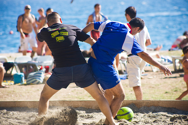 Nogometni turnir na pijesku Kolovara (foto:Saša Čuka)