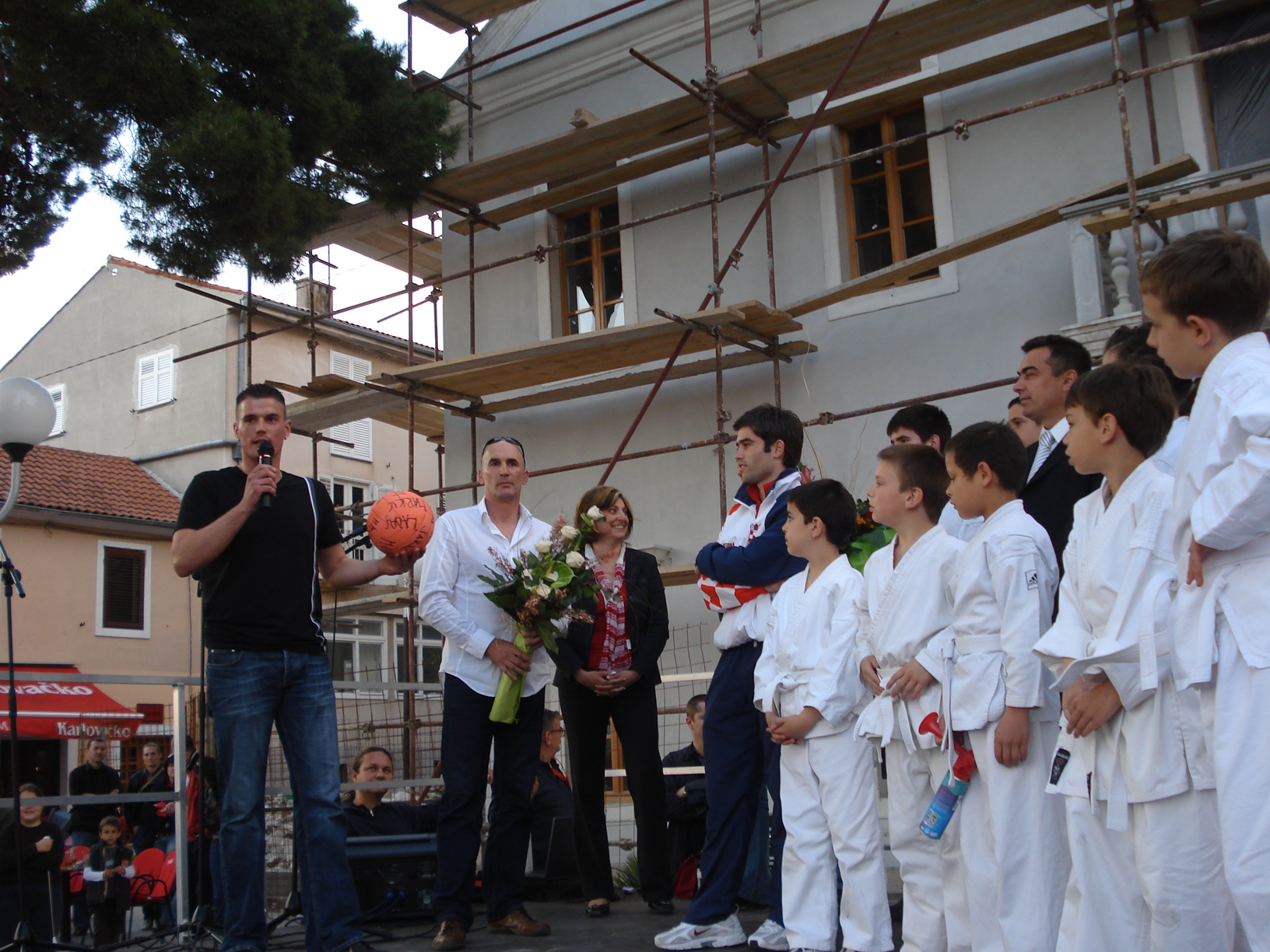 Doček Danila Domdjonija u Biogradu Doček Danila Domdjonija u Biogradu