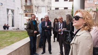 Župan Stipe Zrilić posadio trešnju u dvorištu nove zgrade KLZ-a, foto: Darko Belančić Župan Stipe Zrilić posadio trešnju u dvorištu nove zgrade KLZ-a, foto: Darko Belančić