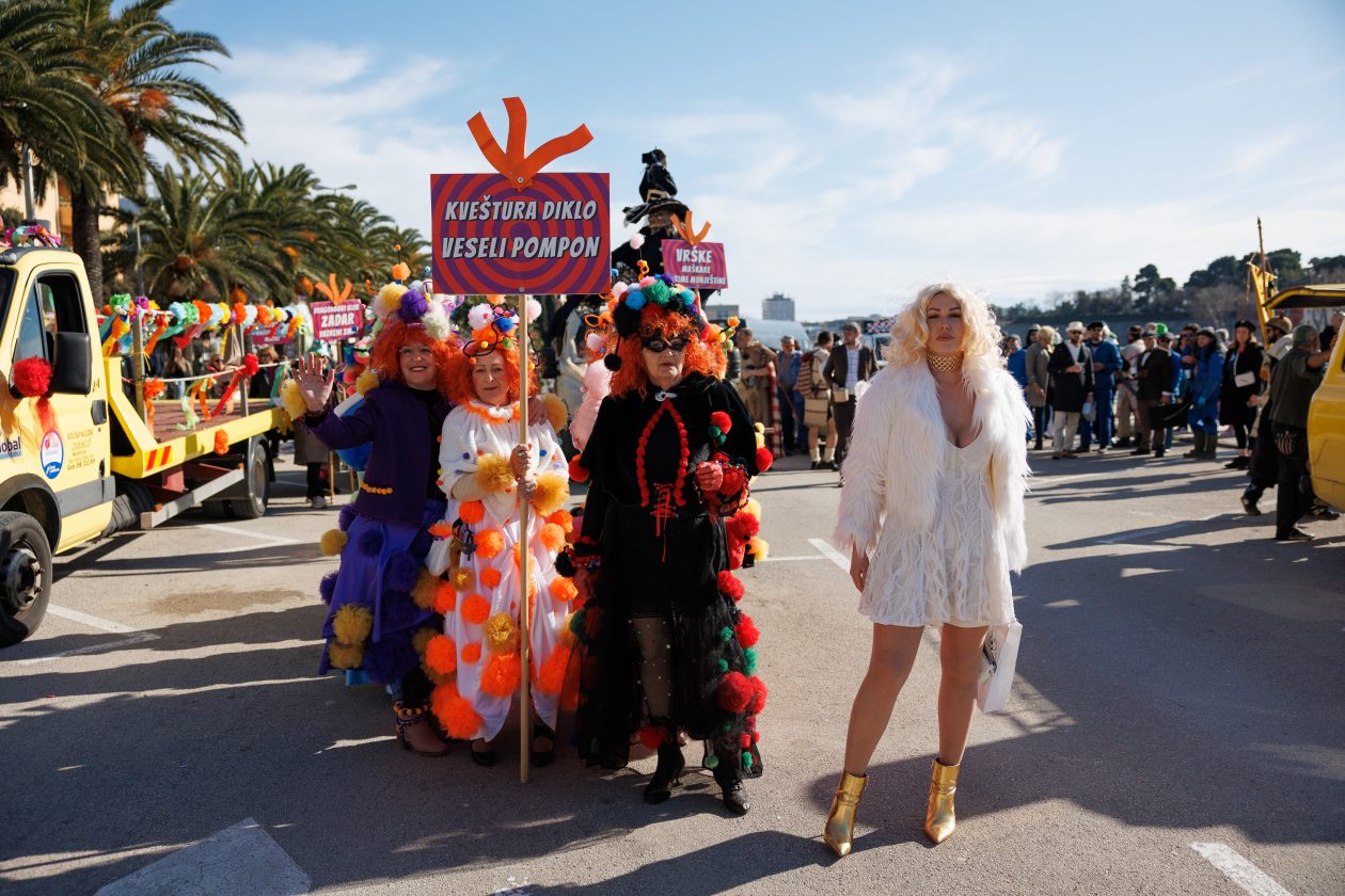 30 Karnevalska povorka Zadar 15.2.2026, Foto Bojan Bogdanić