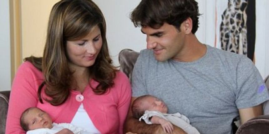 Fedrerer s obitelji, Foto: dailymail.co.uk Fedrerer s obitelji, Foto: dailymail.co.uk