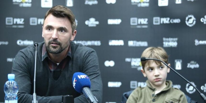 Zavrsna konferencija za medije nakon 10. ATP turnira PBZ Zagreb Indoors 2015. Goran i Emanuel Ivanišević. Photo: Sanjin Strukic/PIXSELL