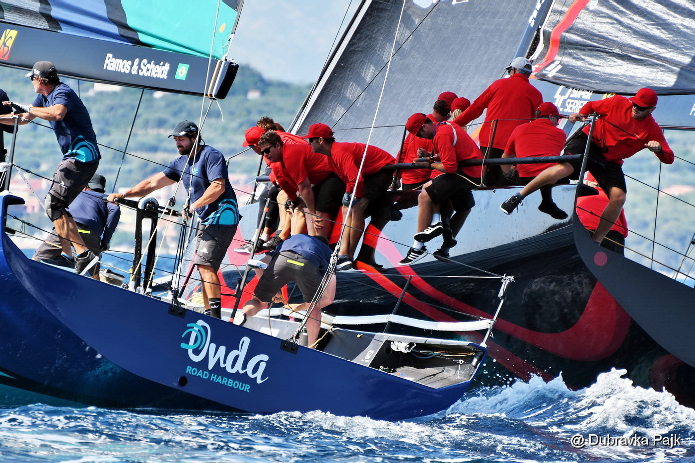 Prvi dan TP52 regate ispred zadarske rive Prvi dan TP52 regate ispred zadarske rive