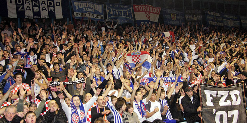 KK Zadar – KK Partizan 26.01.2008. – Tornado Zadar – Navijaci KK Zadar – KK Partizan 26.01.2008. – Tornado Zadar – Navijaci