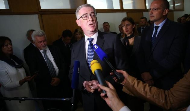 Orsat Miljenic i Branko Hrvatin. Photo: Jurica Galoic/PIXSELL