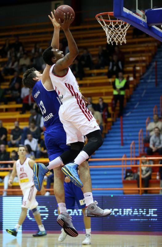 Dom Sportova, Zagreb – A-1 Liga za prvaka, 1. kolo, KK Cedevita – KK Zadar 72-85. Photo: Igor Kralj/PIXSELL Dom Sportova, Zagreb – A-1 Liga za prvaka, 1. kolo, KK Cedevita – KK Zadar 72-85. Photo: Igor Kralj/PIXSELL