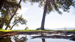 Kupanje na plaži Kolovare 8. listopada (foto:Saša Čuka)