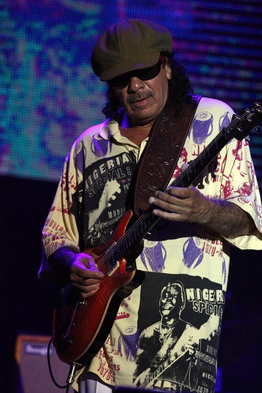 Carlos Santana na RADAR festivalu (foto: Filip Plazonić)
