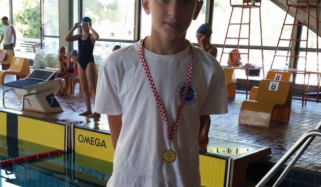 Plivaton Regije 1: Lovre Jerak regionalni prvak u disciplini 50m leptir